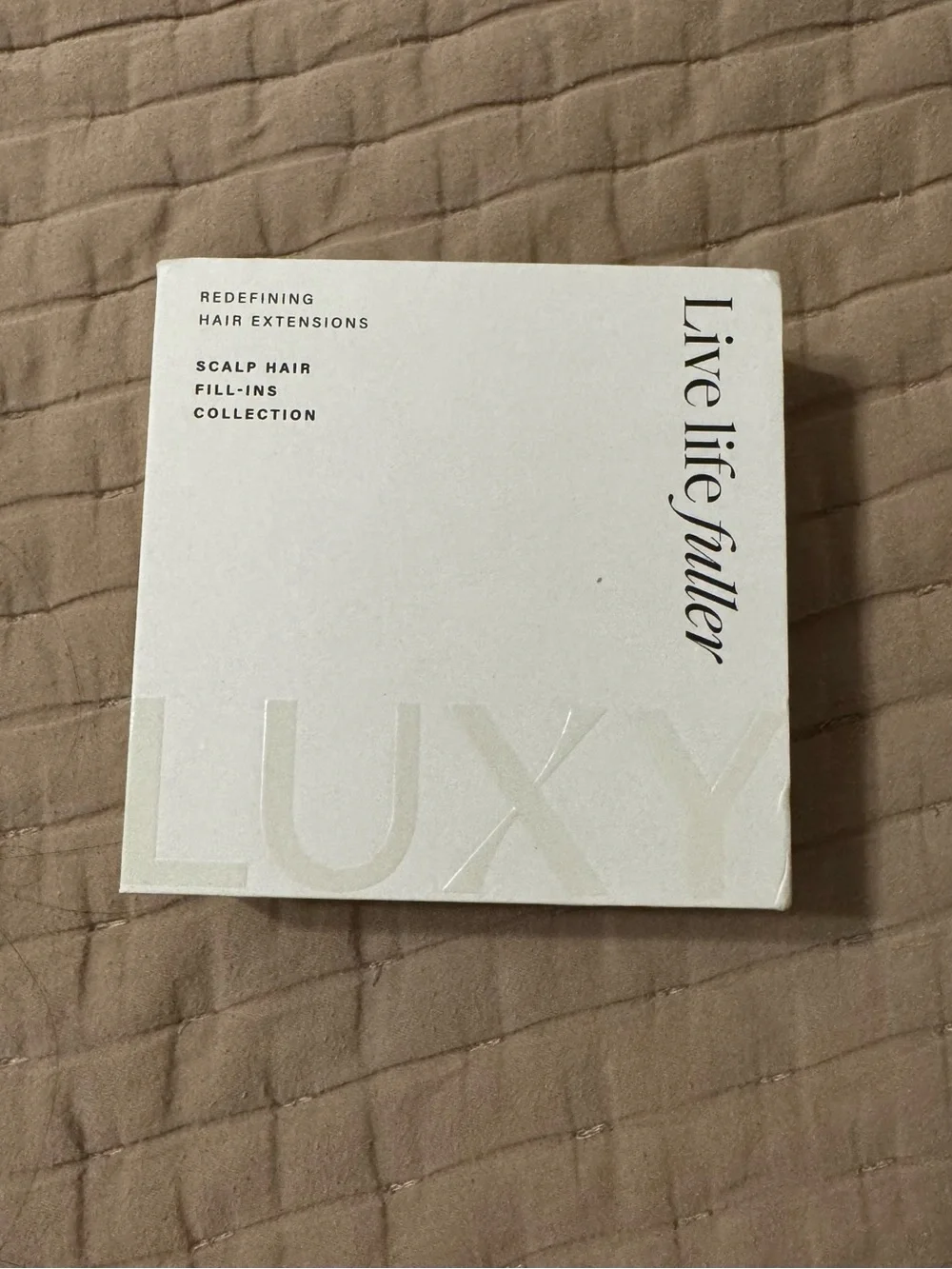 Luxy Hair 20” Off Black Scalp Hair Fill Ins